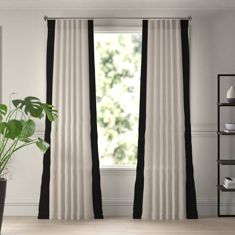 Garden Curtains READY MADE AMAZING CURTAINS VOILE TAFFETA SEWN TOGETHER